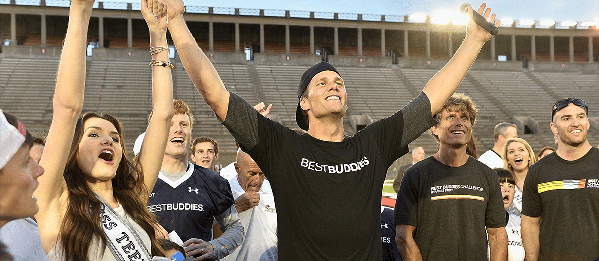 Tom Brady Goes Deep for Best Buddies – 321Foundation